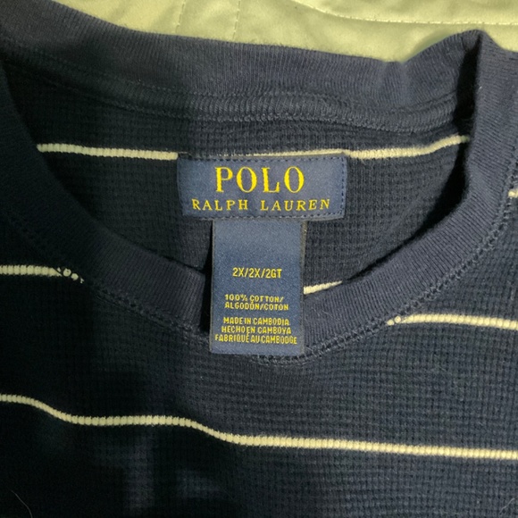Polo by Ralph Lauren pull over sweater 2X.  M157 - Picture 2 of 5